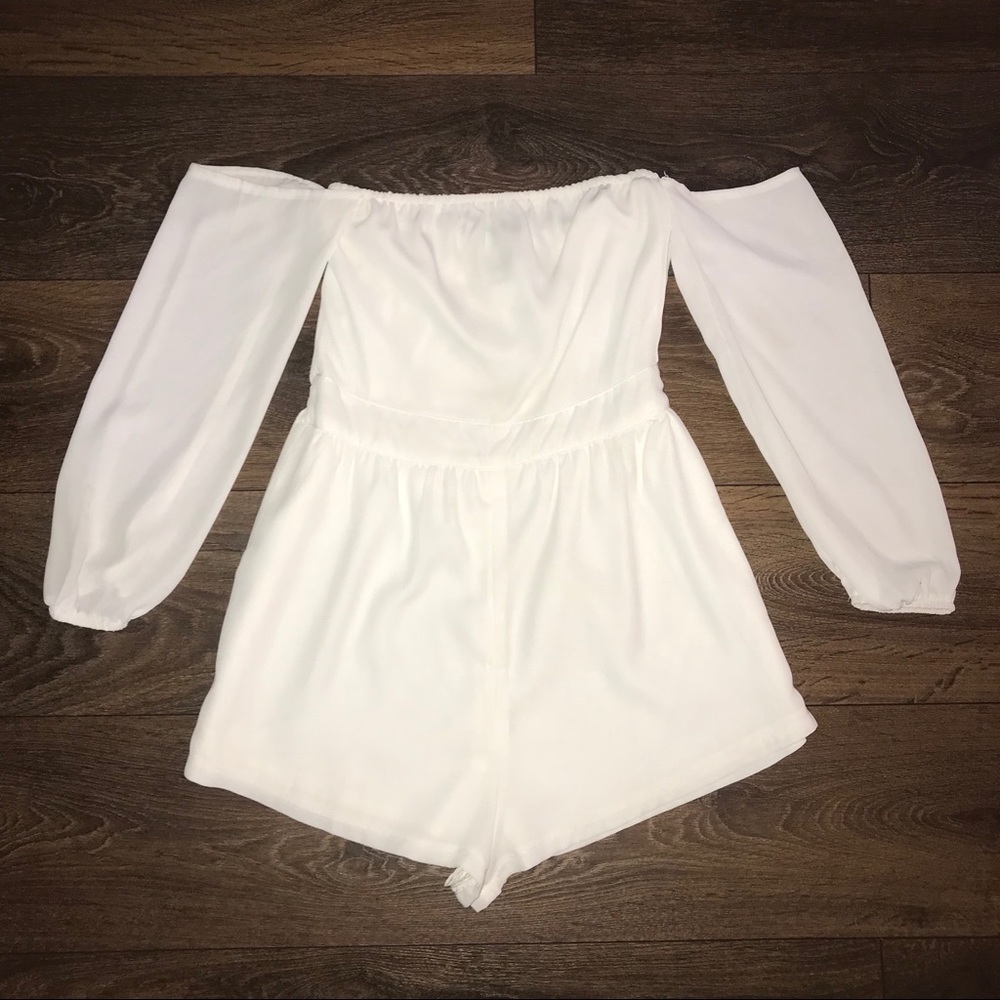 Off the Shoulder Romper